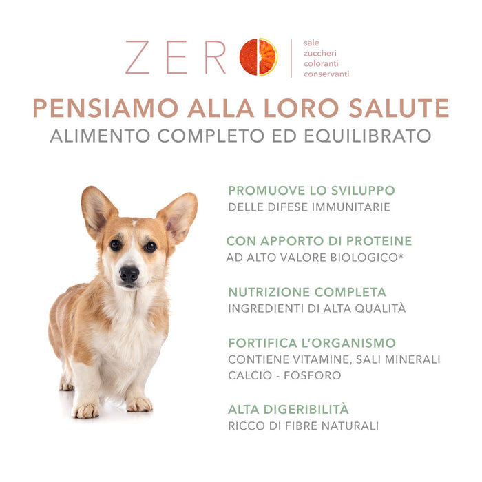 Tasty Pet Confezione di Alimento Completo Umido per Cani - 2603 Polpette al Sugo Agnello carote e piselli